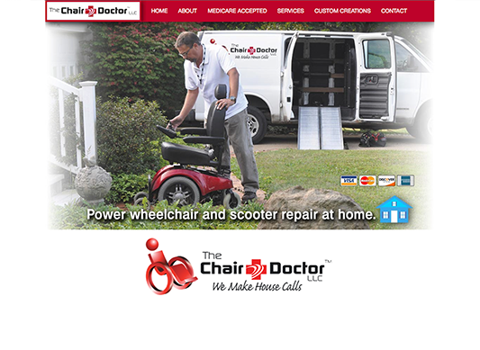 Chair Doctor website